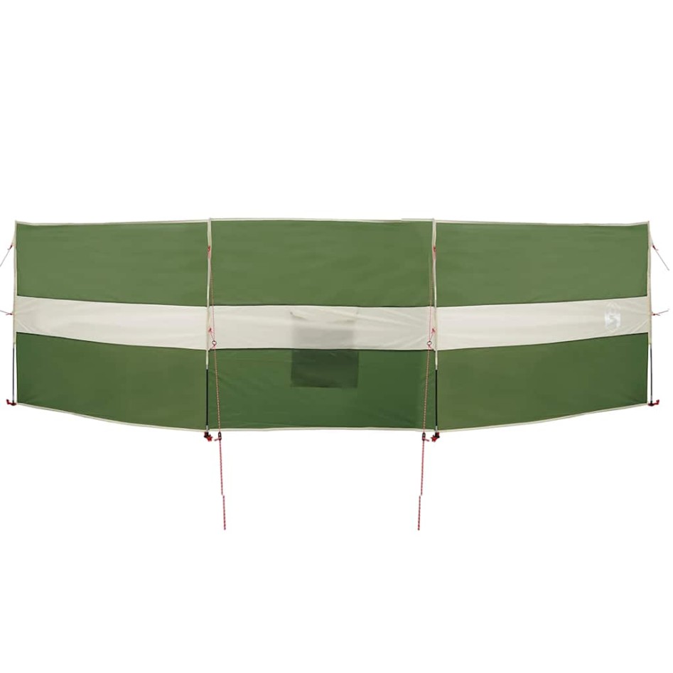 Cortaviento de camping impermeable verde 490x123