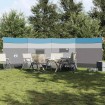 Cortaviento de camping impermeable azul 510x153 cm