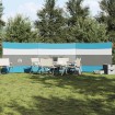 Cortaviento de camping impermeable azul 508x130 cm