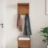 Perchero de pared SANDNES madera maciza pino
