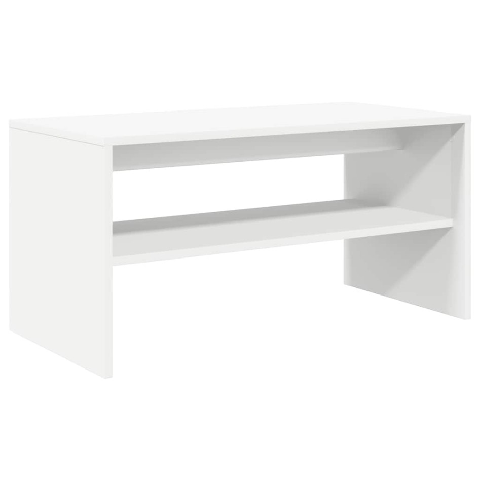 Mueble para TV madera contrachapada blanco 80x40x40