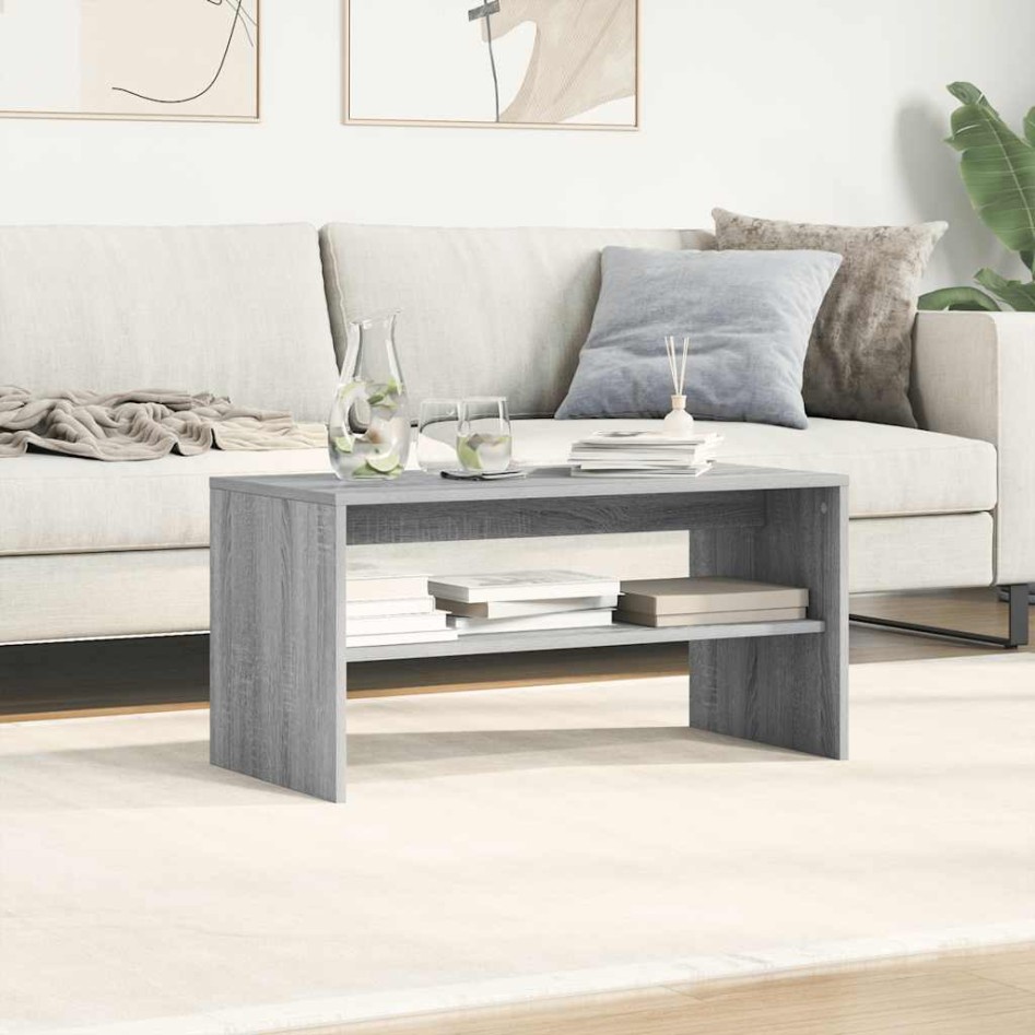 Mueble de TV madera de ingeniería gris Sonoma 80x40x40