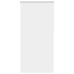 Estor Enrollable Opaco Blanco 110x230 cm Tela Ancho 105,7cm