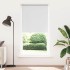 Estor Enrollable Opaco Blanco 110x230 cm Tela Ancho