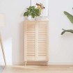Puerta de armario de lamas 2 uds 99x29,5 cm madera de pino