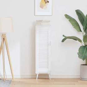 Puerta de armario de lamas blanco 99x29,5