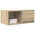 Mueble para TV madera contrachapada roble ahumado 60x31x25,5