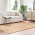 Alfombra peluda de pelo largo NAVARRA beige 130x200cm