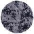 Alfombra de pelo largo NAVARRA gris oscuro 160x160 cm