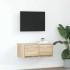 Mueble para TV madera contrachapada roble ahumado 60x31x25,5