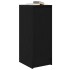 Aparador de madera de roble negro 29,5x34x76