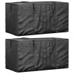 Bolsas para guardar árbol de Navidad 2 uds polietileno negro