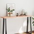 Tablero de mesa madera maciza borde natural 140x60x(2-4)