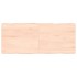 Tablero de mesa madera maciza borde natural 120x50x(2-6)