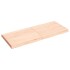 Tablero de mesa madera maciza borde natural 120x50x(2-6)
