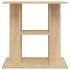 Soporte para acuario madera ingeniería roble Sonoma 60x30x60