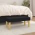 Banco de tela negro 70x30x30