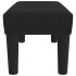 Banco de tela negro 70x30x30