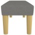Banco de tela gris oscuro 100x30x30