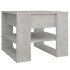 Mesa de centro madera de ingeniería gris hormigón 55,5x55x45