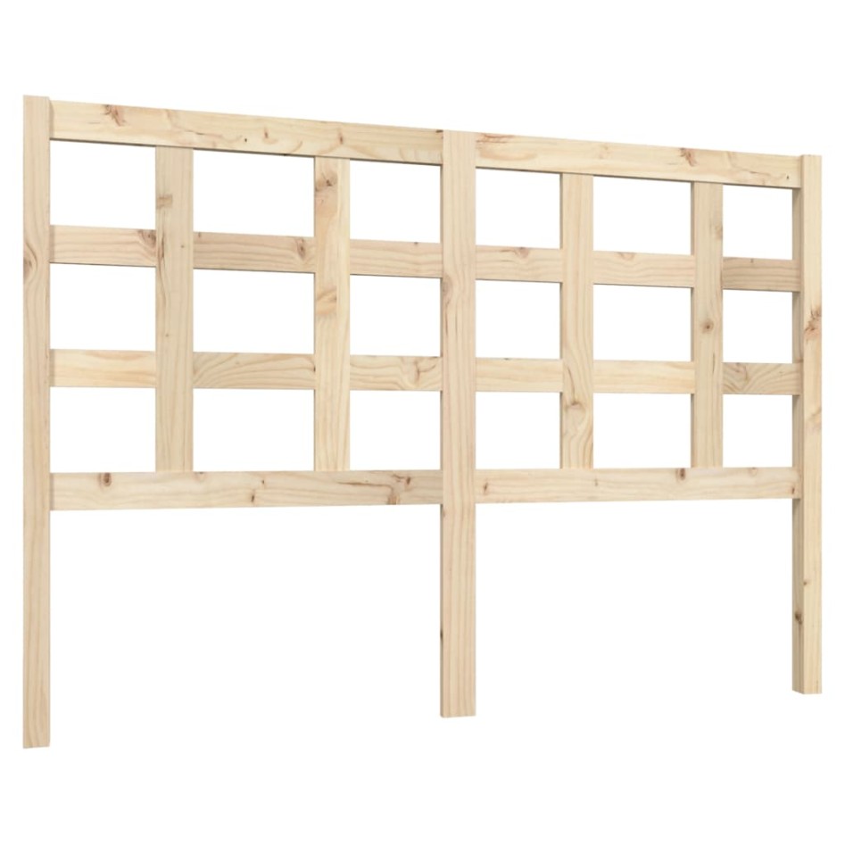Cabecero de cama madera maciza de pino 140,5x4x100