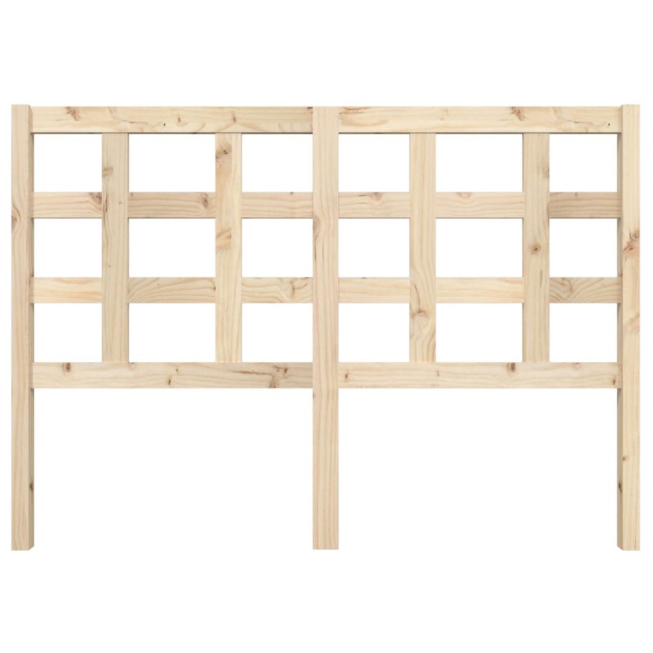 Cabecero de cama madera maciza de pino 140,5x4x100