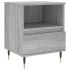 Mesita de noche madera de ingeniería gris Sonoma 40x35x50