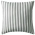 Cojines para exterior a rayas 45x45 cm gris 2