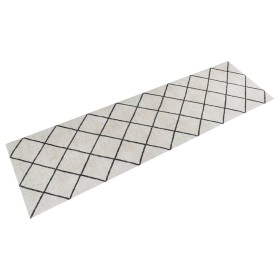Alfombra de cocina lavable terciopelo cuadrados 45x150