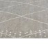 Alfombra de cocina lavable terciopelo dibujo rombos 60x180
