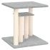Postes rascadores para gatos con plataformas gris claro 50