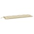 Cojín de banco de jardín tela Oxford beige 150x50x7