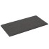 Paneles de pared 12 uds tela gris oscuro 30x15 cm 0,54