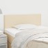 Cabecero de tela color crema 80x5x78/88