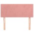 Cabecero de terciopelo rosa 80x5x78/88