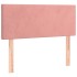 Cabecero de terciopelo rosa 100x5x78/88