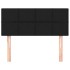 Cabecero de tela negro 80x5x78/88