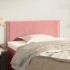 Cabecero de terciopelo rosa 100x5x78/88