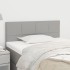 Cabecero de tela gris claro 80x5x78/88