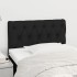 Cabecero de tela negro 80x7x78/88