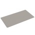 Alfombra de pasillo con aspecto de sisal gris taupe 80x150