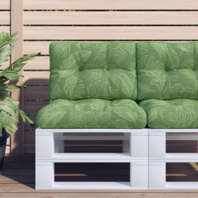 Cojines para palets 2 unidades tela estampado de