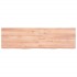Estante pared madera roble tratada marrón claro 140x40x(2-6)