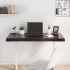 Tablero mesa madera tratada borde vivo marrón 100x40x(2-6)