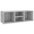 Banco zapatero de contrachapada gris hormigón 105x35x35