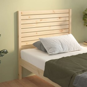 Cabecero de cama madera maciza de pino 81x4x100