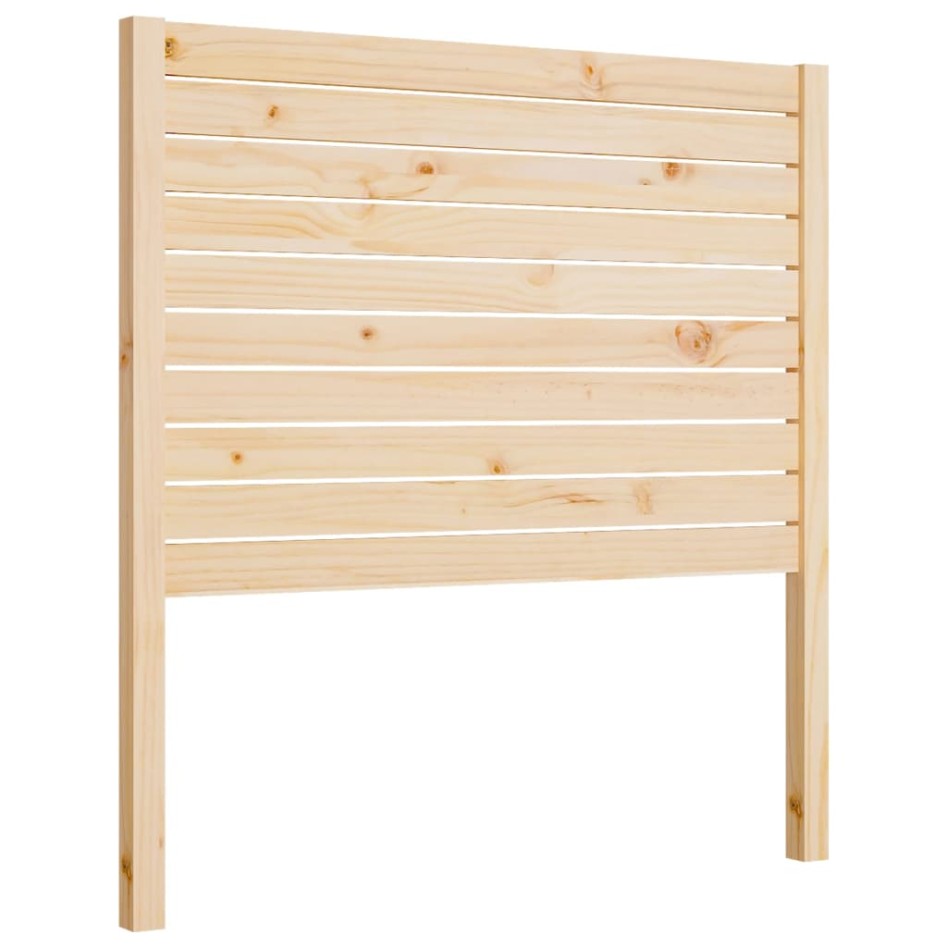 Cabecero de cama madera maciza de pino 81x4x100