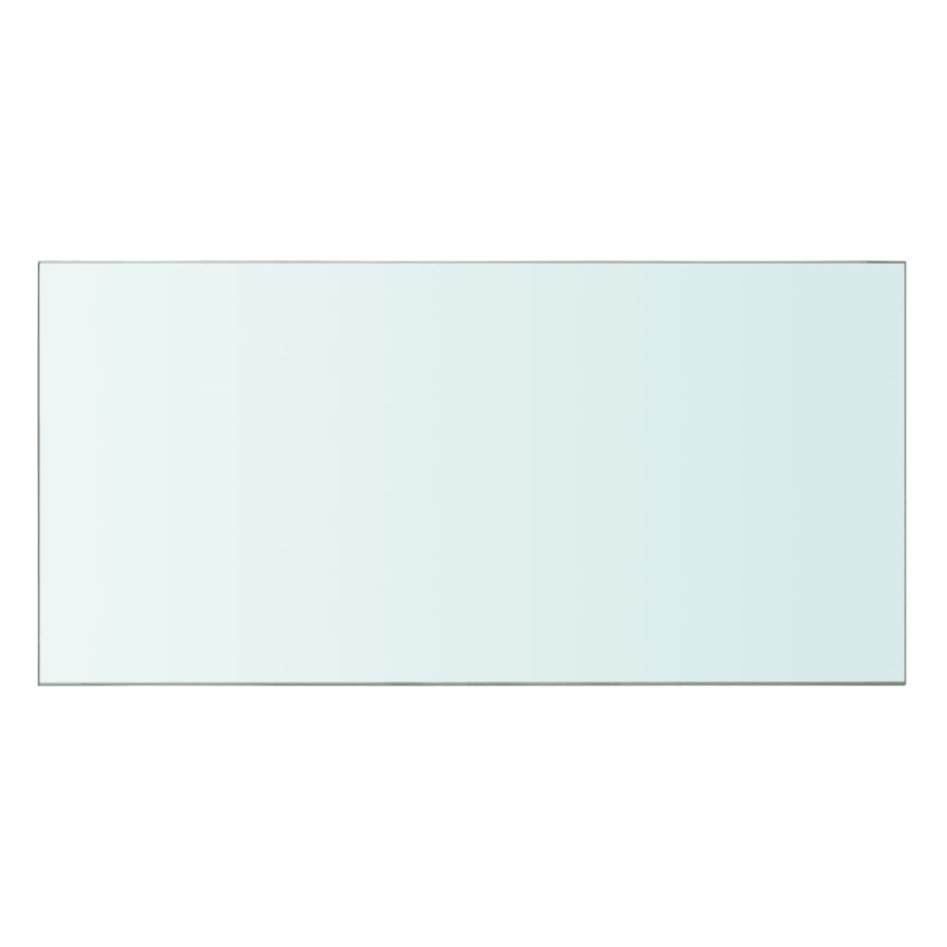 Estantes 2 unidades panel de vidrio transparente 60x30