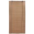 Estor enrollable de bambú 2 unidades marrón 80x160