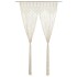 Cortina de macramé algodón 140x240